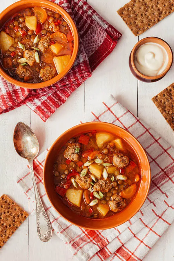 Hearty Hamburger Soup